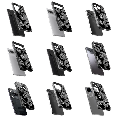 Durable Glass Back Mobile Case for iPhone, Samsung, OnePlus, Google Pixel, Redmi, Vivo, Oppo