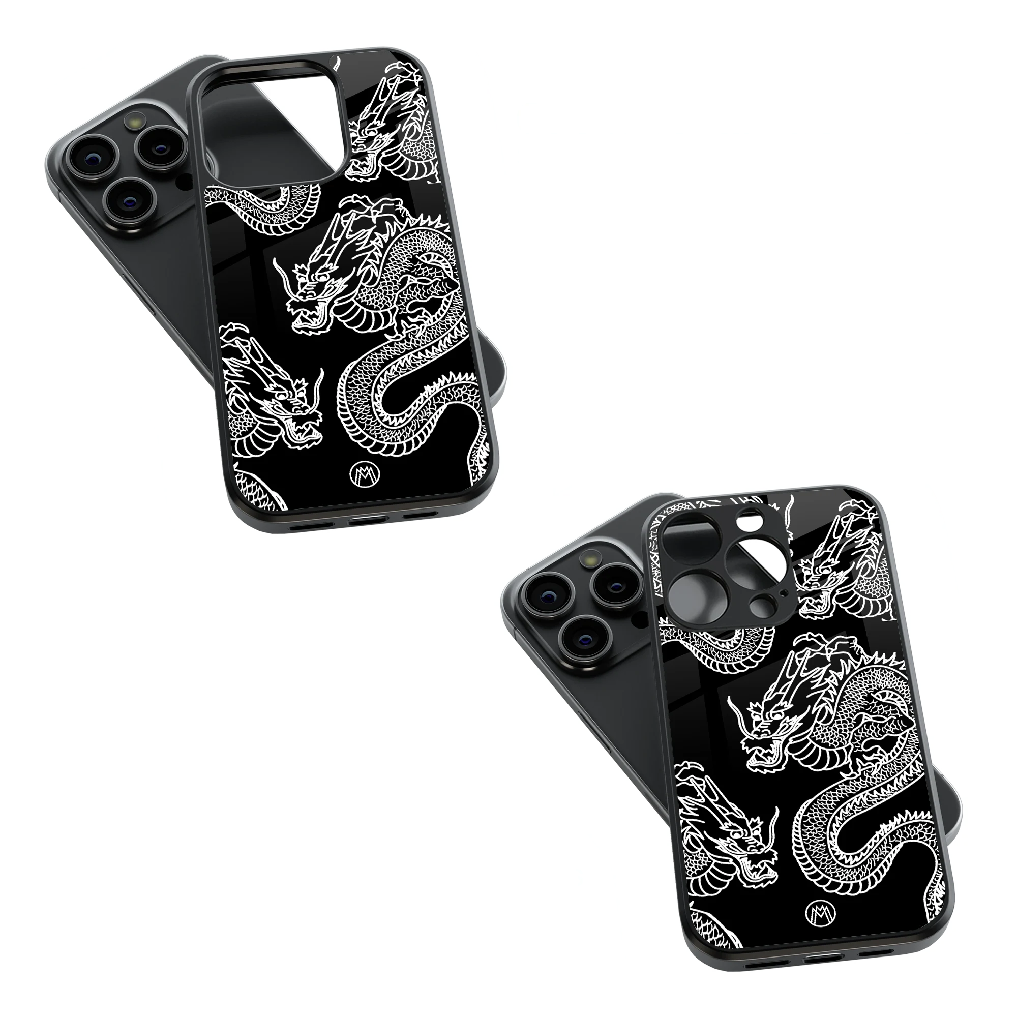 Trendy Glass Back Mobile Case for iPhone, Samsung, Redmi, OnePlus, Google Pixel, Motorola