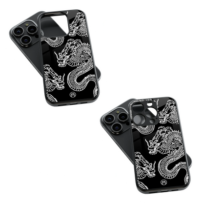 Trendy Glass Back Mobile Case for iPhone, Samsung, Redmi, OnePlus, Google Pixel, Motorola