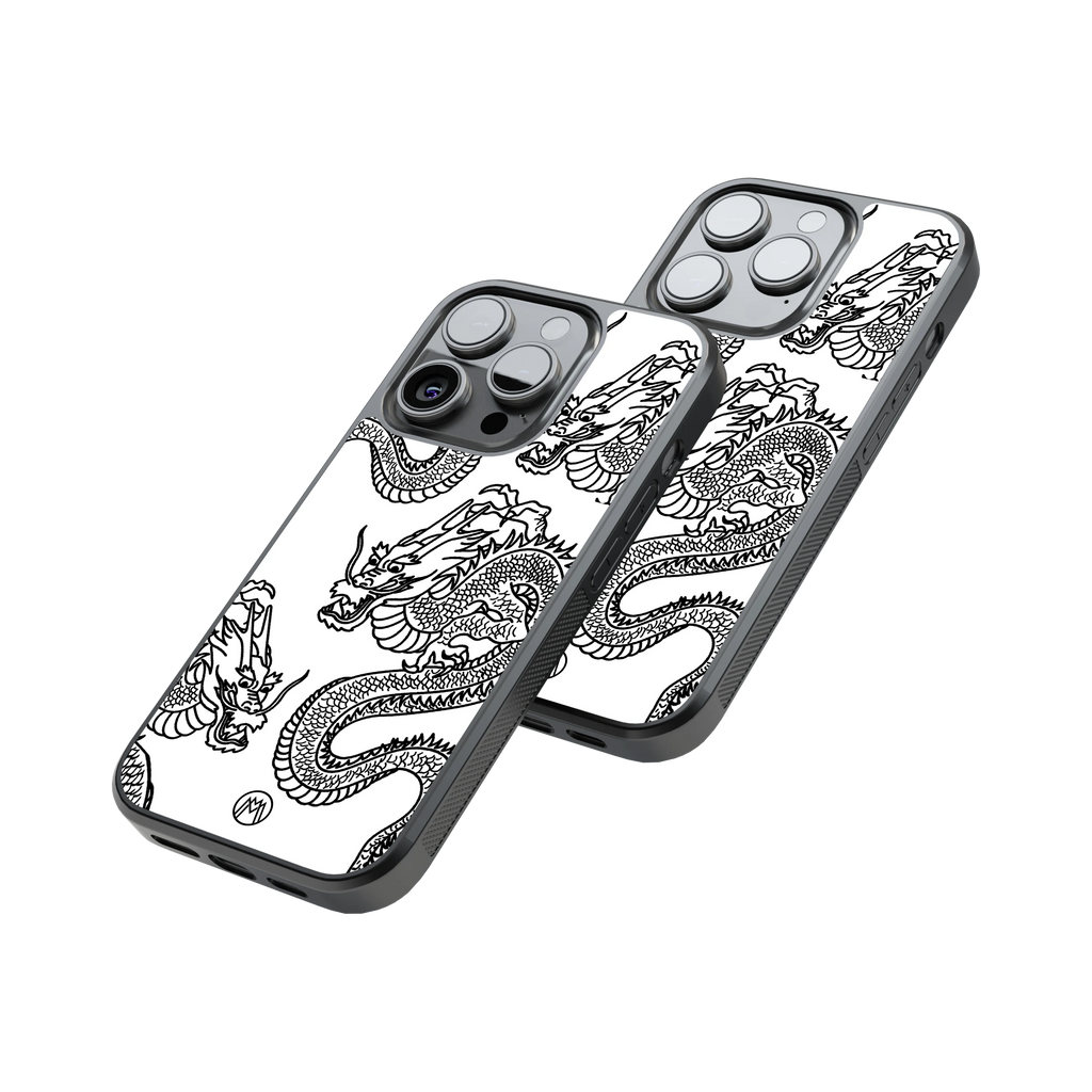 Protective Glass Back Phone Case Compatible with iPhone, Samsung, OnePlus, Pixel & More