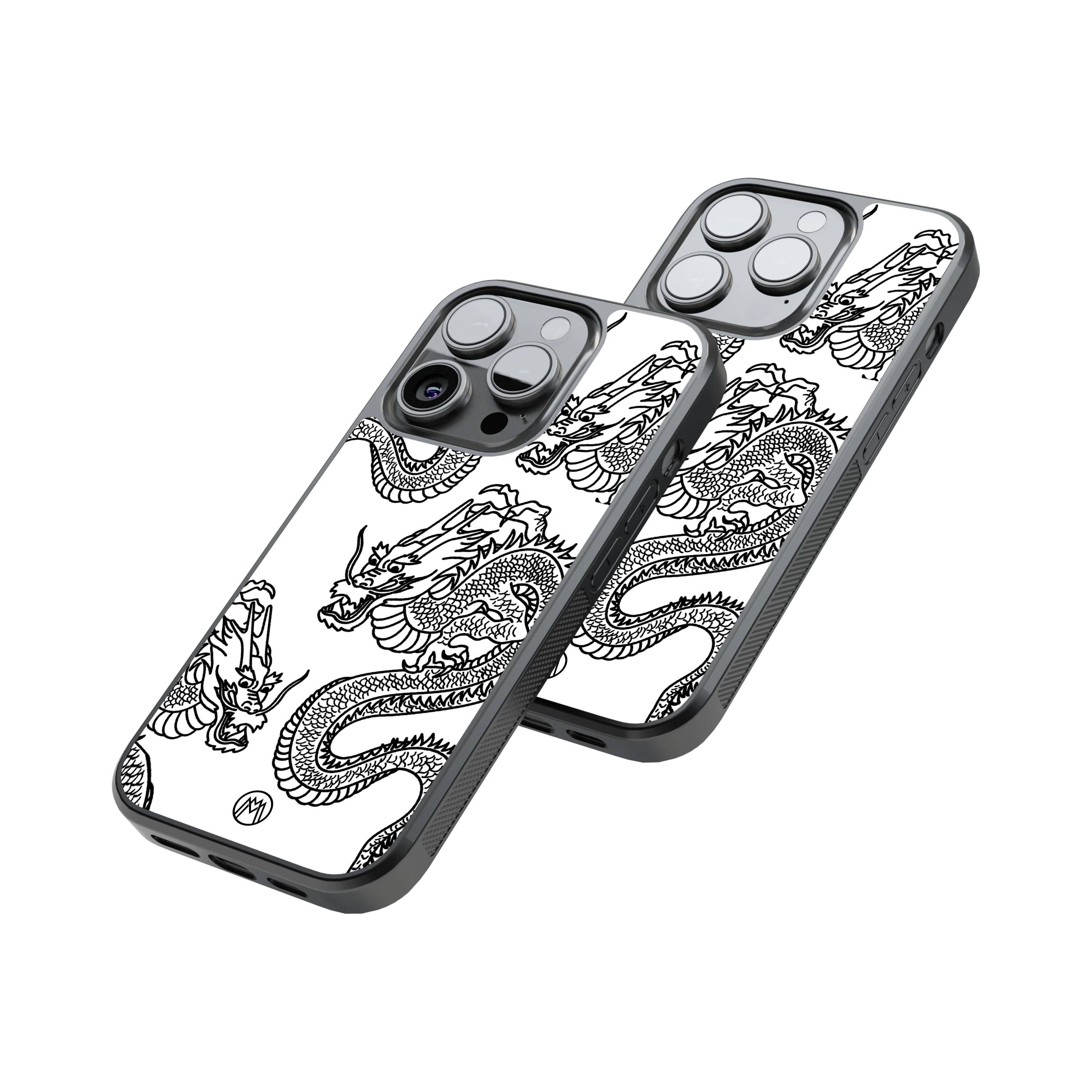 Protective Glass Back Phone Case Compatible with iPhone, Samsung, OnePlus, Pixel & More