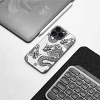 dragons lite back phone cover | glass case for samsung galaxy s23