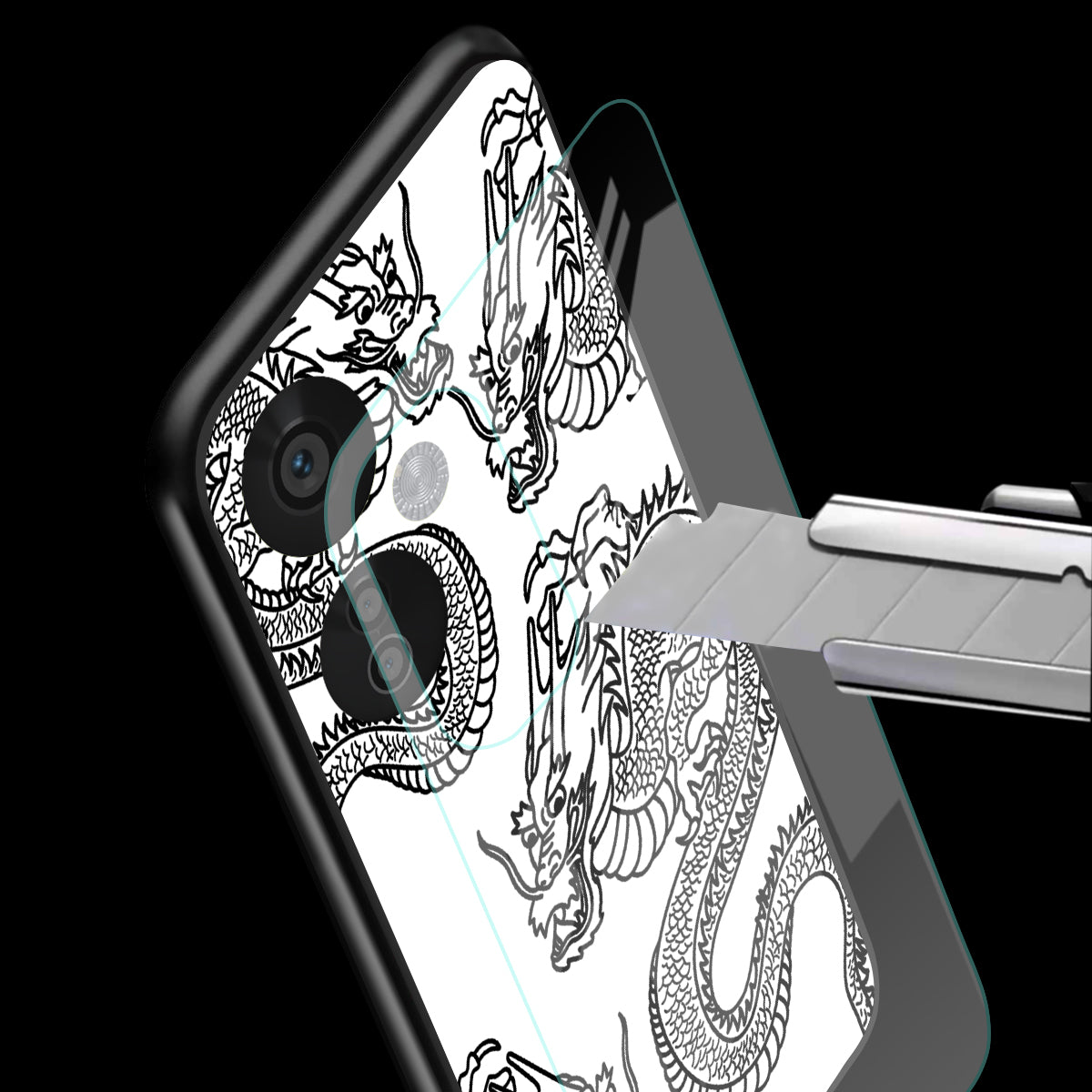 Dragons Lite Phone Cover | Glass Case