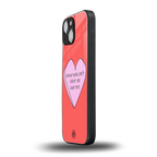 drake wouldn't treat me like this back phone cover | glass case for iphone 13 mini