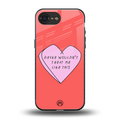 drake wouldn't treat me like this back phone cover | glass case for iphone 16e