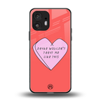drake wouldn't treat me like this back phone cover | glass case for nothing phone 2