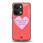 drake wouldn't treat me like this back phone cover | glass case for oneplus nord 3