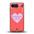drake wouldn't treat me like this back phone cover | glass case for oneplus nord 4