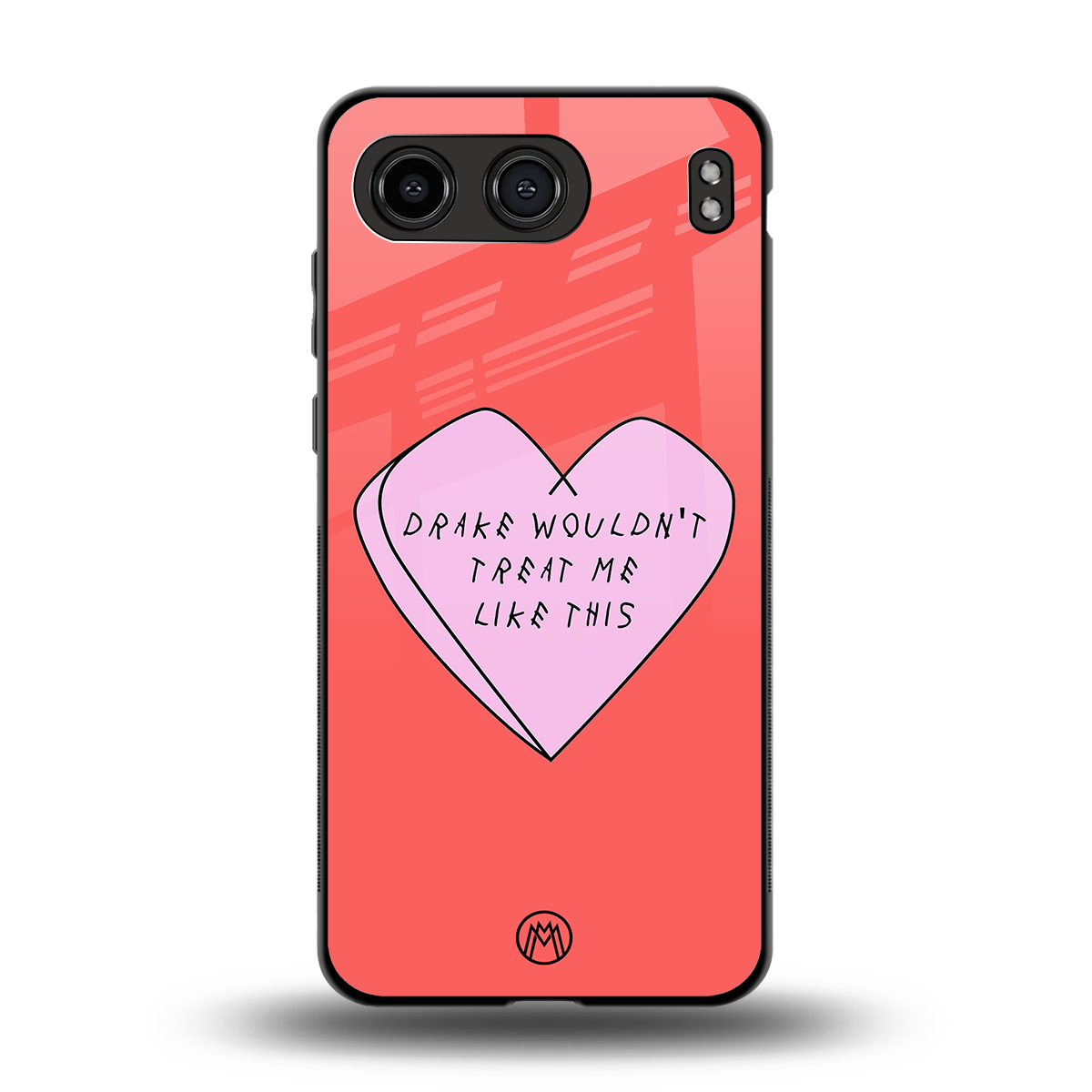 drake wouldn't treat me like this back phone cover | glass case for oneplus nord 4