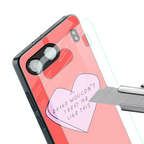 drake wouldn't treat me like this back phone cover | glass case for oneplus nord 4