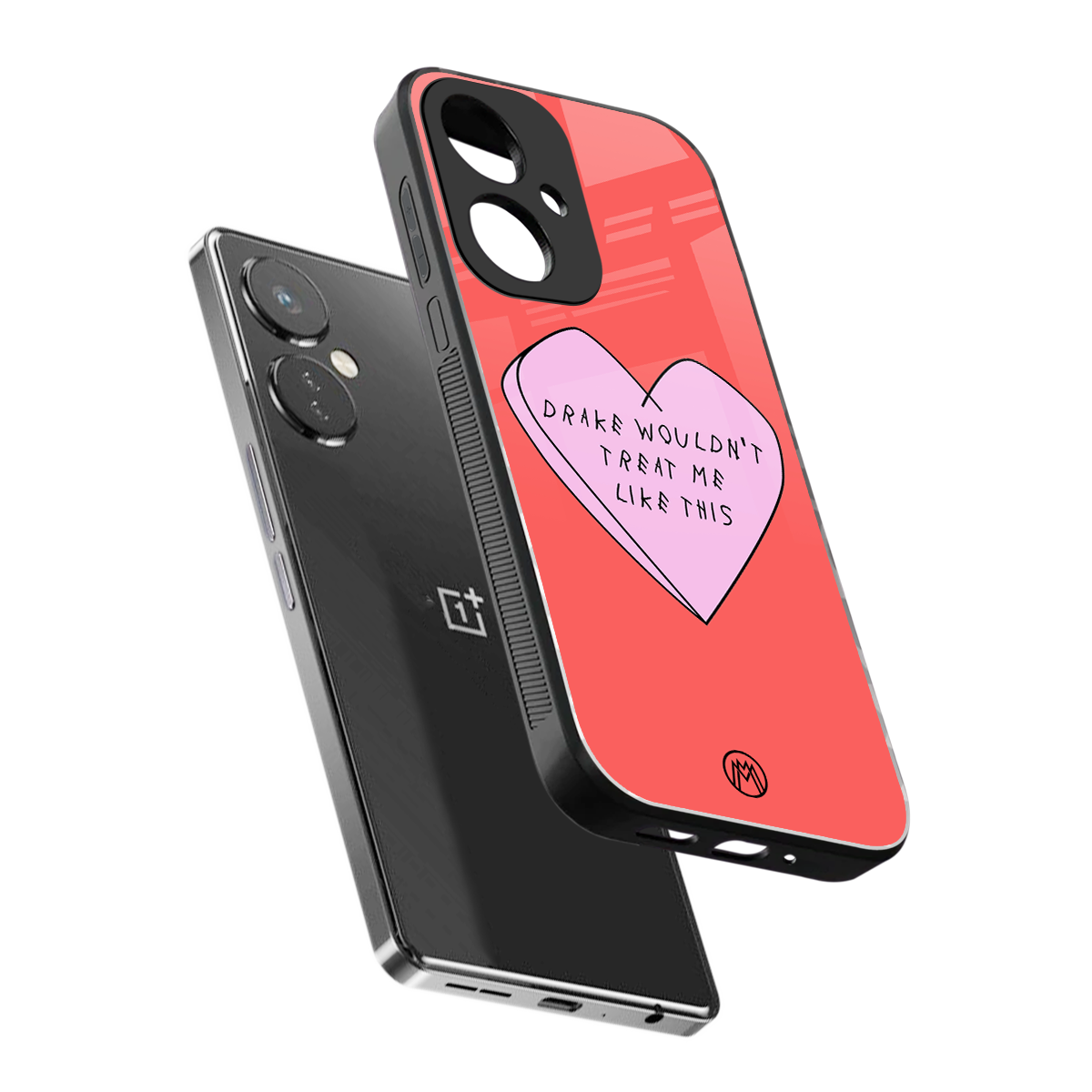 drake wouldn't treat me like this back phone cover | glass case for oneplus nord ce 3