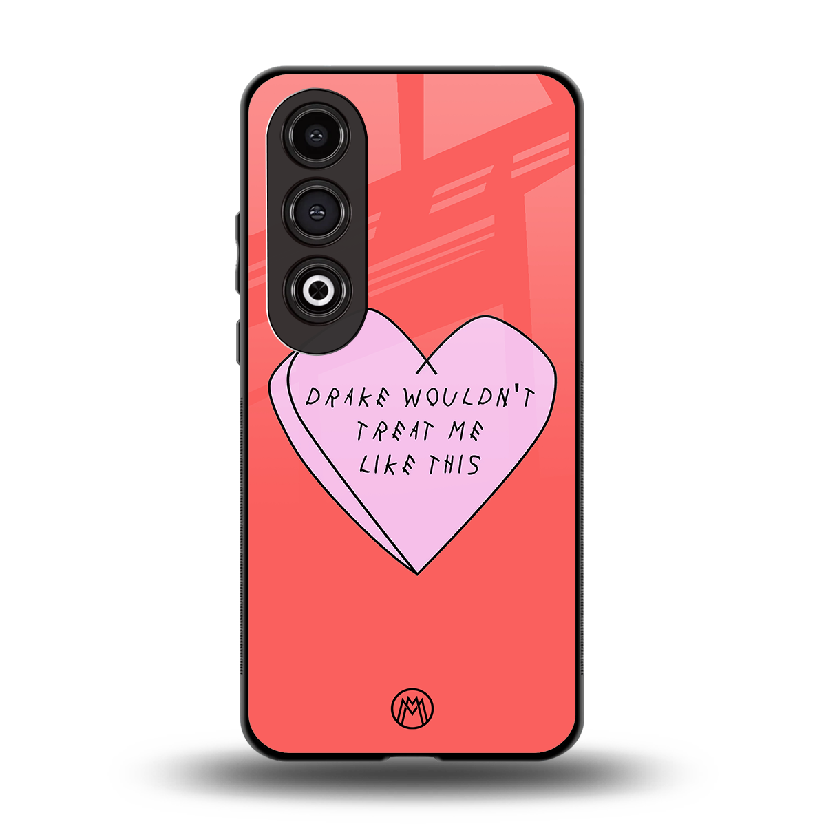 drake wouldn't treat me like this back phone cover | glass case for oneplus nord ce 4