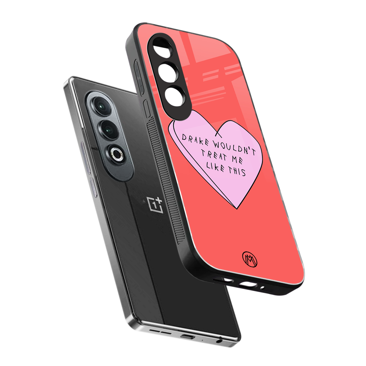 drake wouldn't treat me like this back phone cover | glass case for oneplus nord ce 4