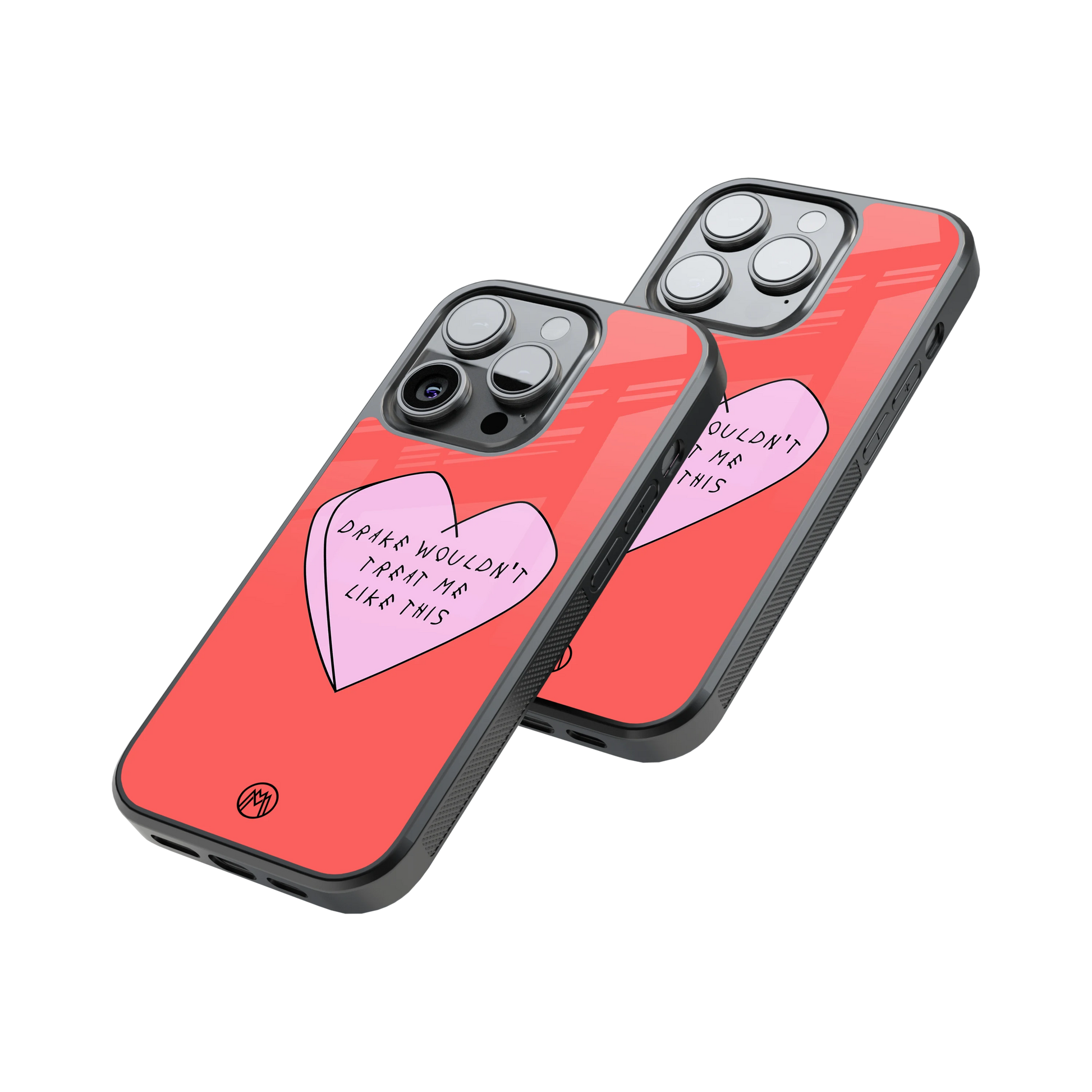 Protective Glass Back Phone Case Compatible with iPhone, Samsung, OnePlus, Pixel & More