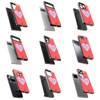 Durable Glass Back Mobile Case for iPhone, Samsung, OnePlus, Google Pixel, Redmi, Vivo, Oppo