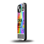drama back phone cover | glass case for iphone 13 mini