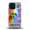 drama back phone cover | glass case for iphone 13 pro max