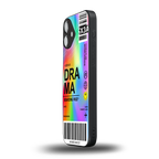 drama back phone cover | glass case for iphone 16 plus