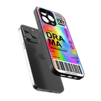 drama back phone cover | glass case for iphone 16 pro max