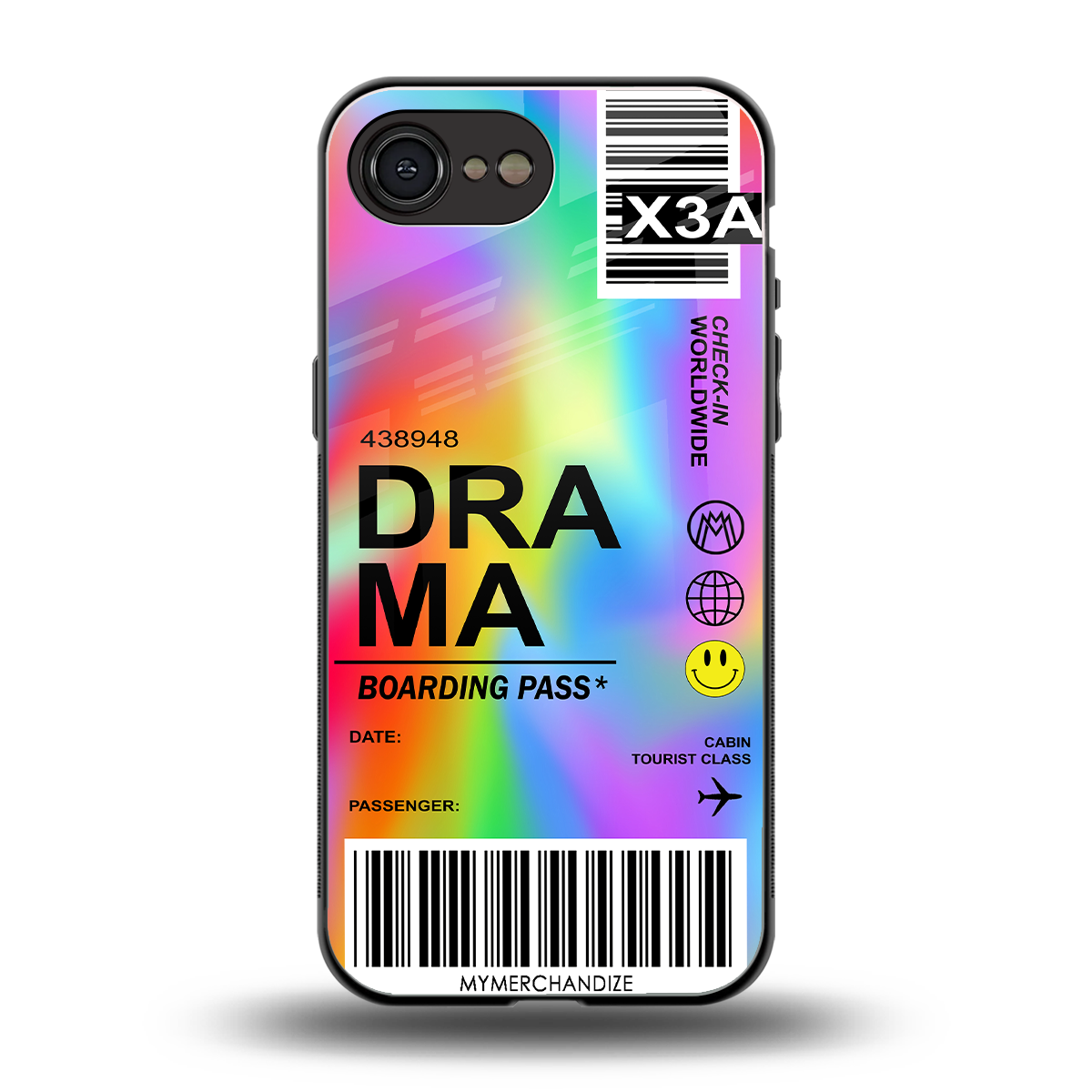 drama back phone cover | glass case for iphone 16e