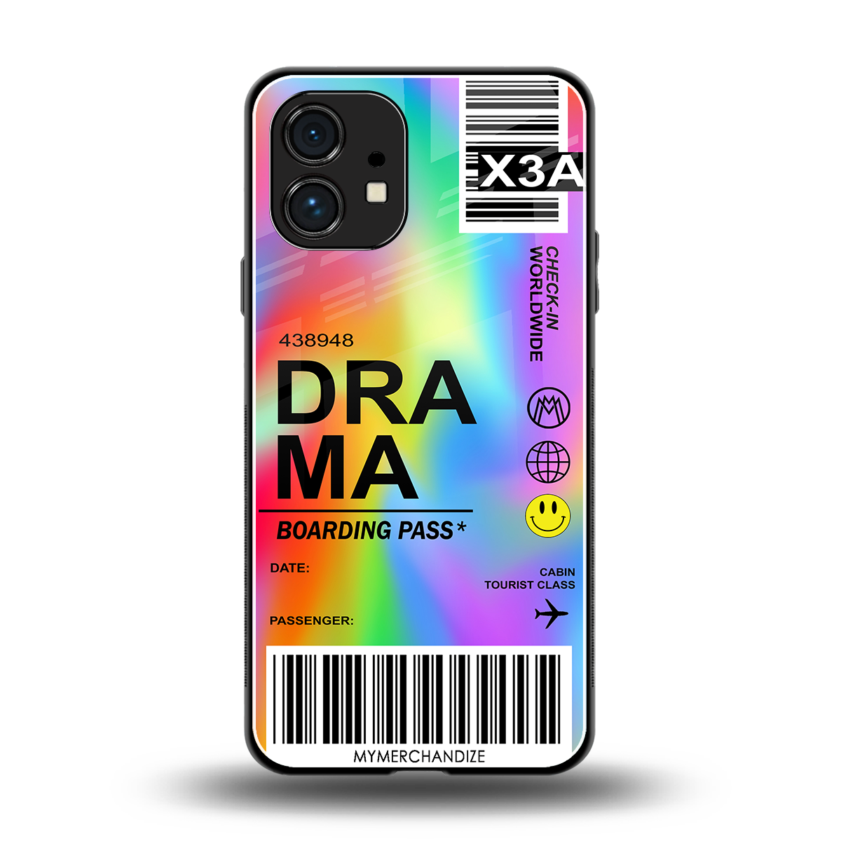 drama back phone cover | glass case for nothing phone 1