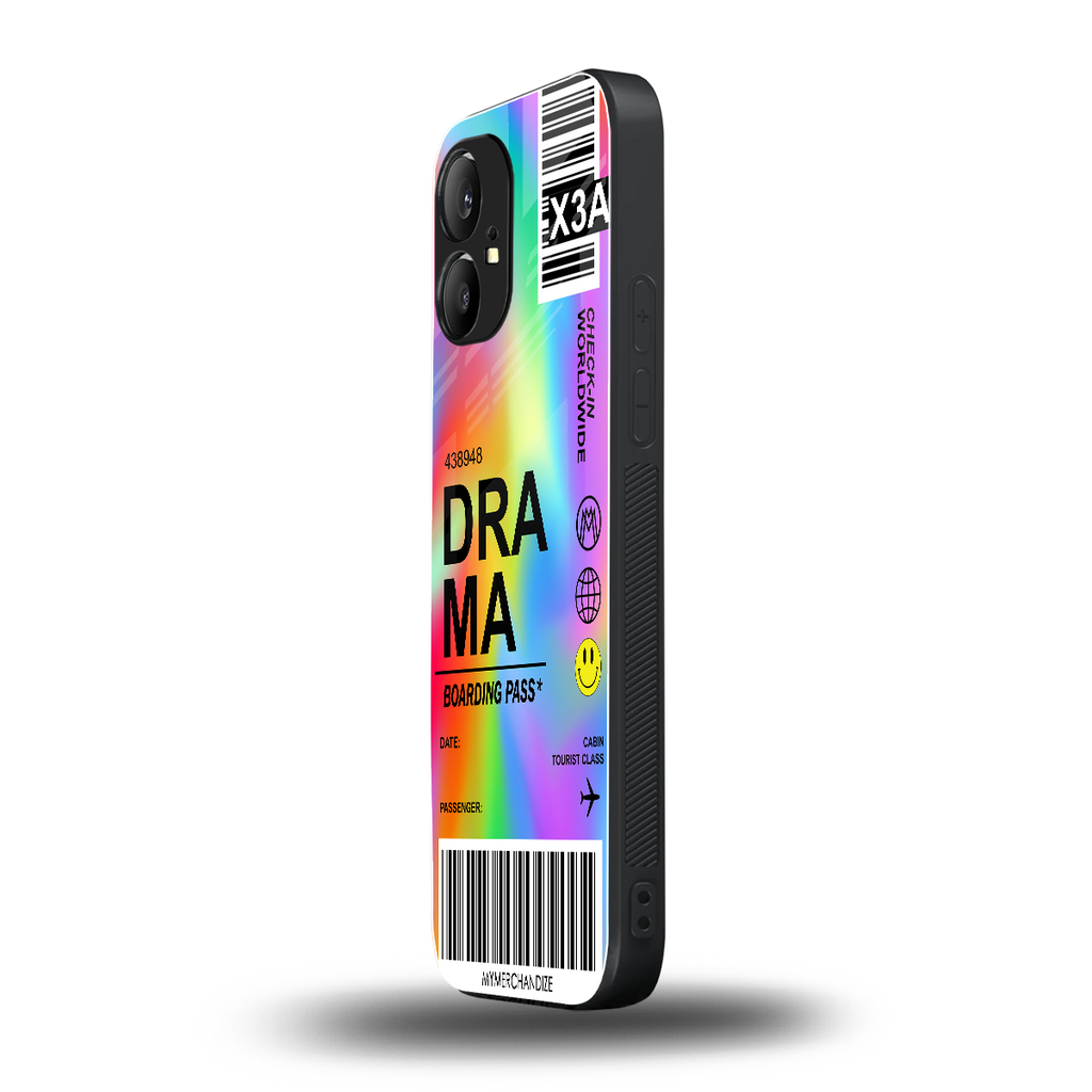drama back phone cover | glass case for nothing phone 1