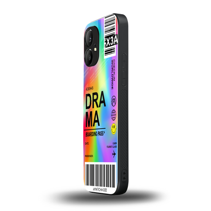 drama back phone cover | glass case for nothing phone 1