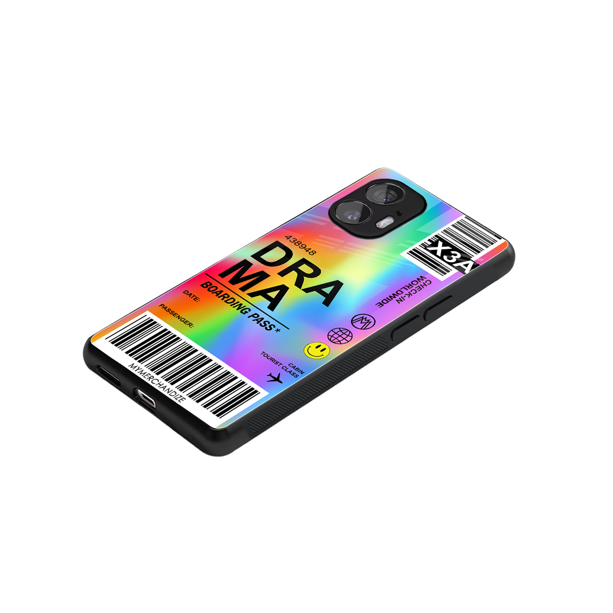 drama back phone cover | glass case for nothing phone 2
