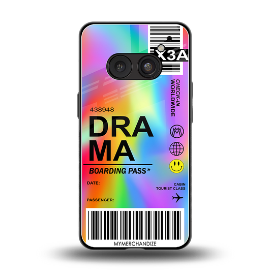 drama back phone cover | glass case for nothing phone 2a