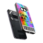 drama back phone cover | glass case for nothing phone 2a
