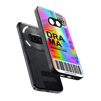 drama back phone cover | glass case for nothing phone 2a