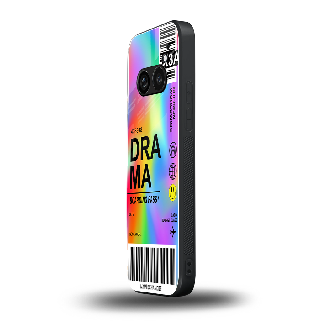 drama back phone cover | glass case for nothing phone 2a