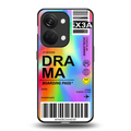 drama back phone cover | glass case for oneplus nord 3