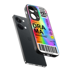 drama back phone cover | glass case for oneplus nord 3