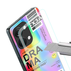 drama back phone cover | glass case for oneplus nord 3