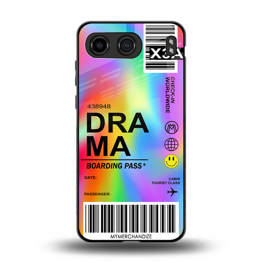 drama back phone cover | glass case for oneplus nord 4