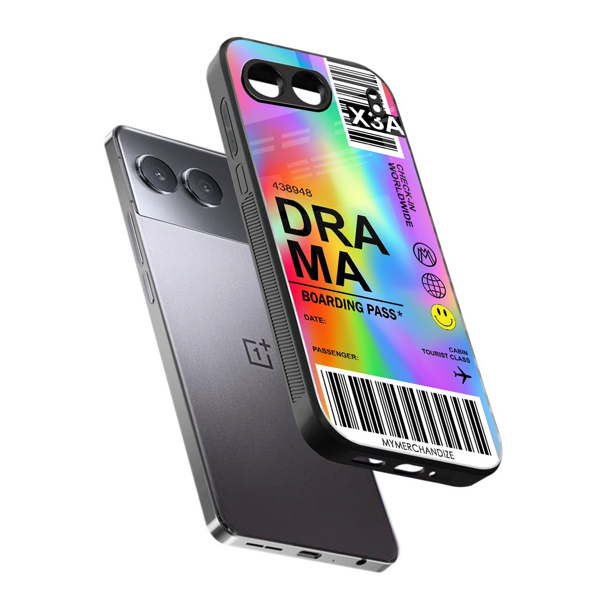 drama back phone cover | glass case for oneplus nord 4