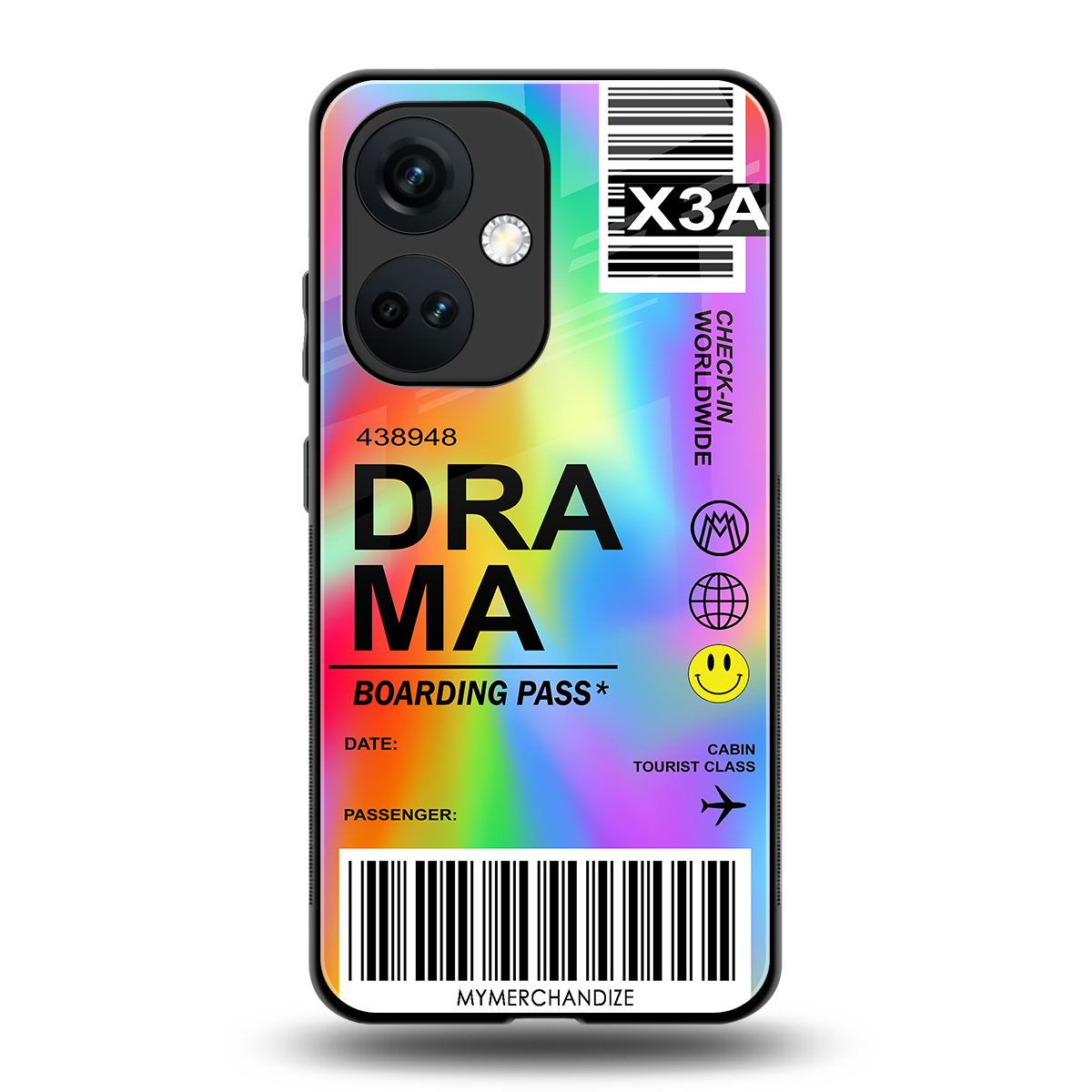 drama back phone cover | glass case for oneplus nord ce 3