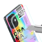 drama back phone cover | glass case for oneplus nord ce 3