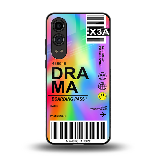 drama back phone cover | glass case for oneplus nord ce 4 lite