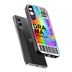 drama back phone cover | glass case for oneplus nord ce 4 lite