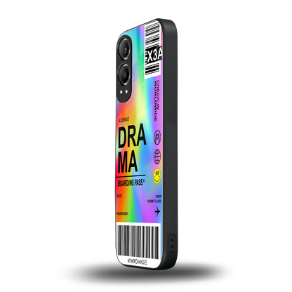 drama back phone cover | glass case for oneplus nord ce 4 lite