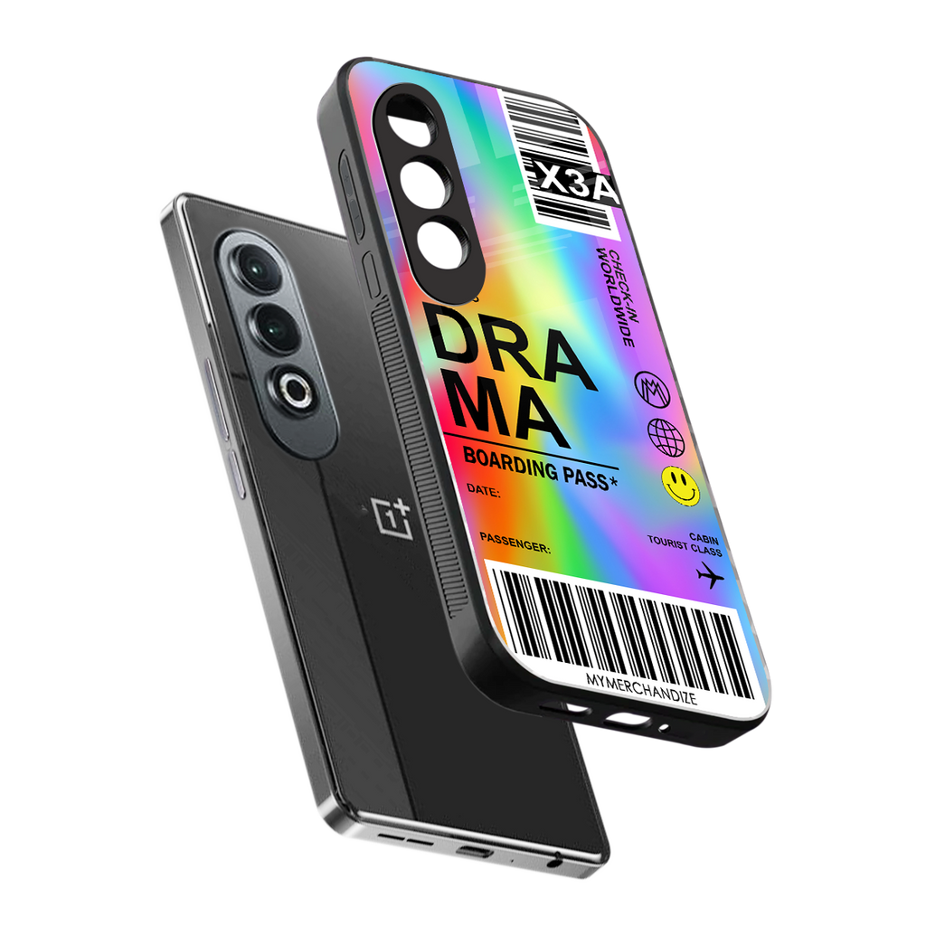 drama back phone cover | glass case for oneplus nord ce 4