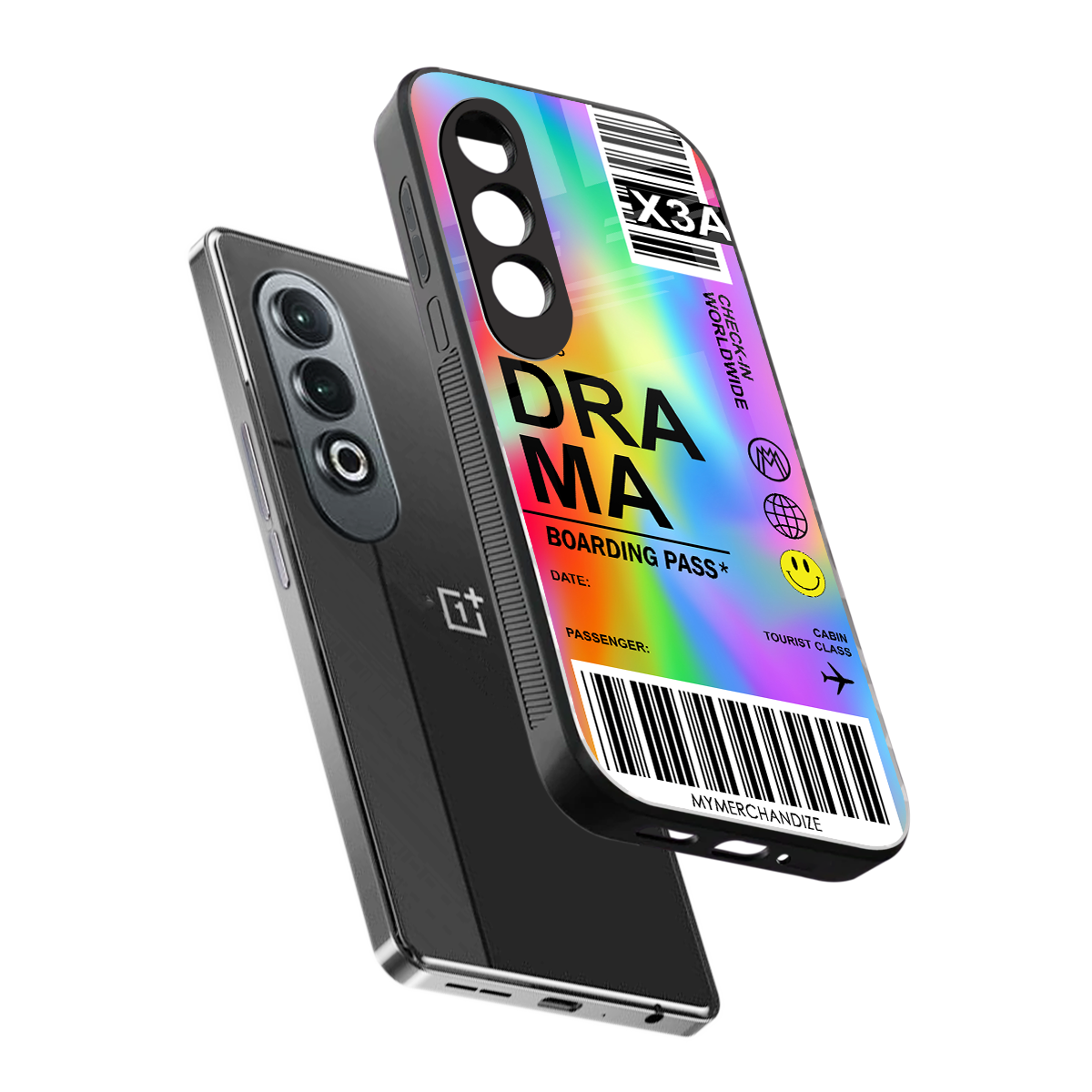 drama back phone cover | glass case for oneplus nord ce 4
