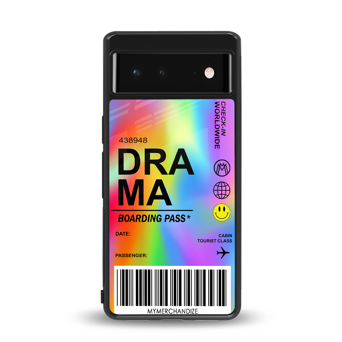 drama back phone cover | glass case for Google Pixel 6A