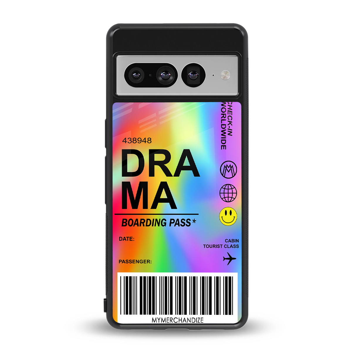 drama back phone cover | glass case for google pixel 7 pro