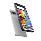 drama back phone cover | glass case for google pixel 7 pro