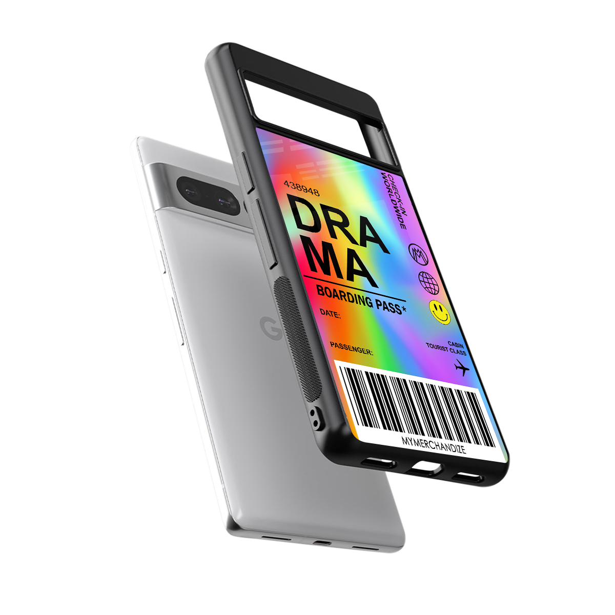 drama back phone cover | glass case for google pixel 7 pro
