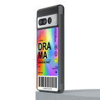 drama back phone cover | glass case for google pixel 7 pro