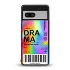 drama back phone cover | glass case for Google Pixel 7